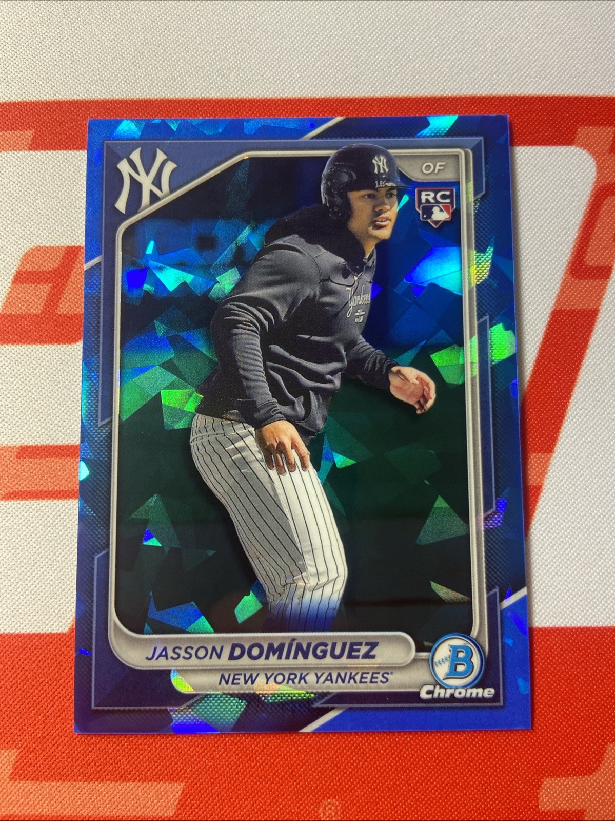 2024 Bowman Chrome Sapphire Rookie Image Variation Jasson Dominguez #94 (RC)