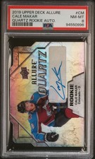2019-20 Upper Deck Allure Quartz Rookie Auto Cale Makar #AQR-CM Auto RC