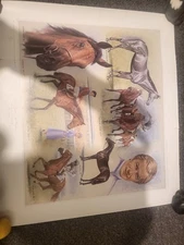 Lester Piggott Limited Edition Print (Oaks Winners)