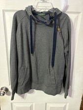 Lauren Ralph Lauren Hoodie Pullover Womens L Dark Gray