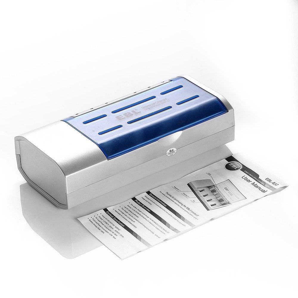 4x D Size Rechargeable Battery + Charger for AA/AAA/C/D 9V NiMH NiCD