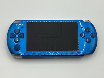 Sony PSP 3000 Vibrant Blue Console Only No Battery NTSC-J
