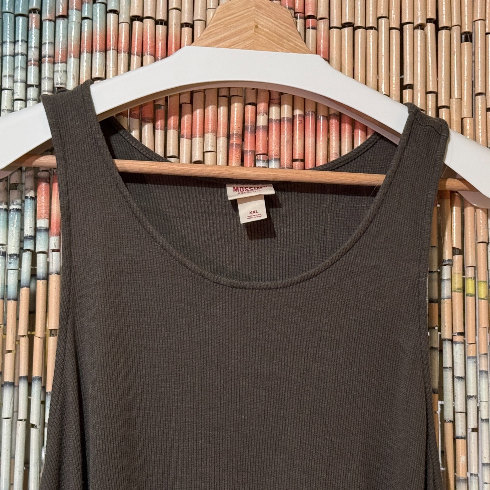 Mossimo Supply Co Basic Racerback Ribbed Tank Top… - image 3