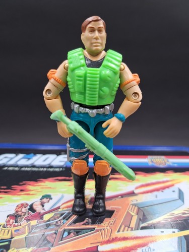 GI Joe ARAH Rapid Fire Actionfigur fast komplett Hasbro 1990er Vintage