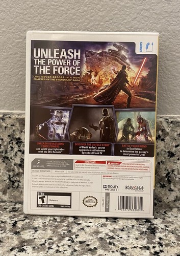 Star Wars: The Force Unleashed (Nintendo Wii, 2008) CIB Tested - Picture 2 of 4