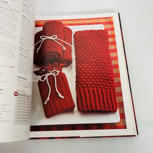 Knit Red By Laura Zander Hardcover Knitting Patterns First Edition - Picture 12 of 19