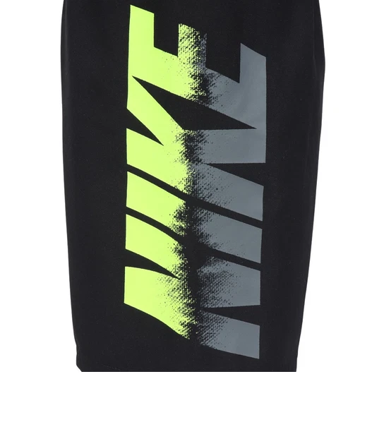 Nike Enfant Boxer De Plage/Piscine Art. NESSF790 001 Noir Mod. 7 Volley Short - Photo 3/4