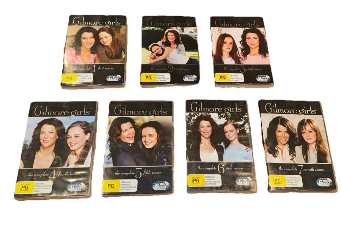 Gilmore girl's DVDシーズン1〜7セット Gilmore Girls Complete Series DVD Boxset Season 1-7 42 Discs 7 X 6