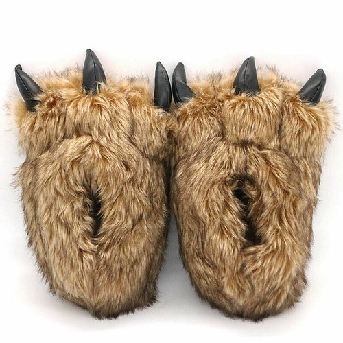 Adult Kids Animal Monster Feet Slippers 