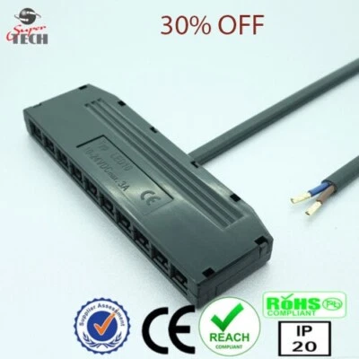 SUPERTECH 10 Way PORT Distributor Cable BOX For Low Voltage Led Strips and LED Fittings