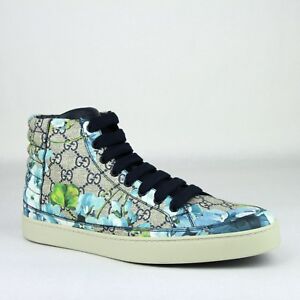 gucci blue blooms shoes