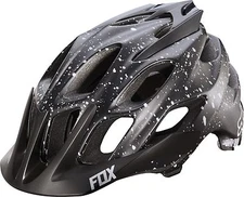 Fox Racing Flux MTB Bike Helmet Flight Black