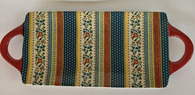 Certified International French Country Rectangular Platter 16” Long  Wide