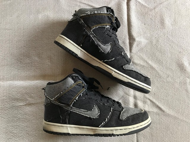 nike dunk hi denim
