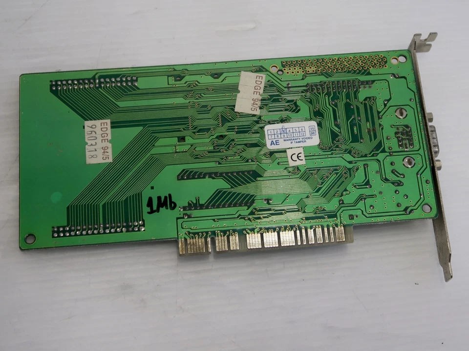 Trident TGUI9440-1, VRAM 1MB, PCI, VGA, WGM9501, WORKING CARD - Image 3 of 3
