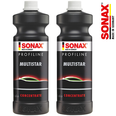 2x SONAX PROFILINE MultiStar Universalreiniger Kraftreiniger Konzentrat 1Liter