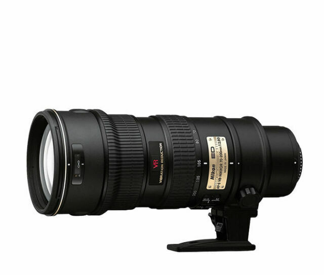 Nikon Zoom-NIKKOR 70-200mm f/2.8G ED-IF AF-S VR Telephoto Lens for