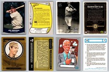 Joe DiMaggio 4 Card Lot - New York Yankees National Baseball Hall of Fame HOF