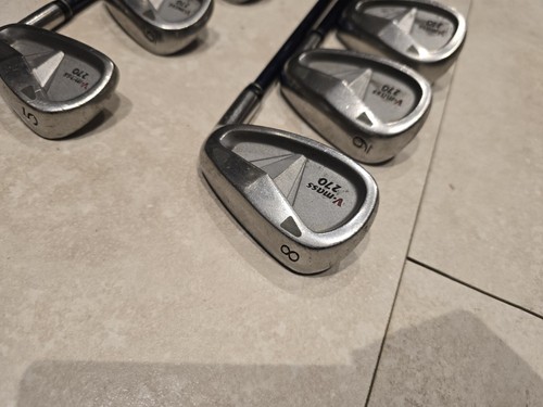 Yonex V-Mass 270 Iron Set / 5-PW / Regular Flex Yonex UltimumTi Shafts - Picture 5 of 17