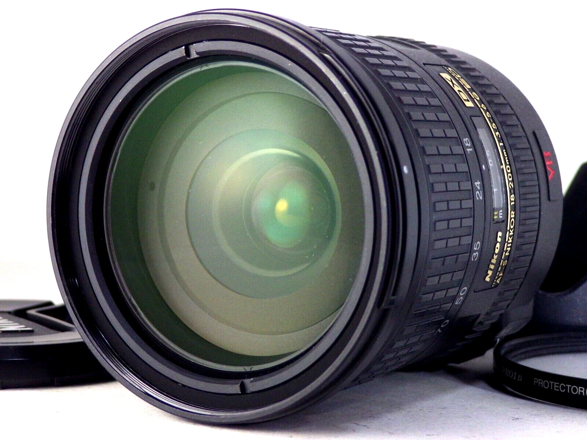 Nikon NIKKOR AF-S 18-200mm Focal Camera Lenses for sale | eBay