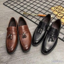 Chic Mens Oxfords Business Work Party Dress Formal Leisure Leather Shoes Loafers