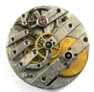 Vintage European Unbranded KW/KS 33.78mm Pocket Watch Movement lot.fj