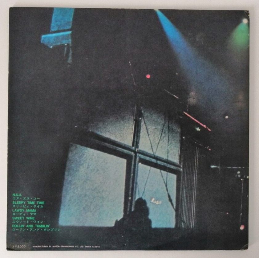 Cream - Live Cream - Jack Bruce - Clapton - Japan Vinyl