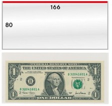PVC Schutzh&uuml;llen H&uuml;lle f&uuml;r Dollar Banknoten USA Geldschein LINDNER 895LP VPE 50