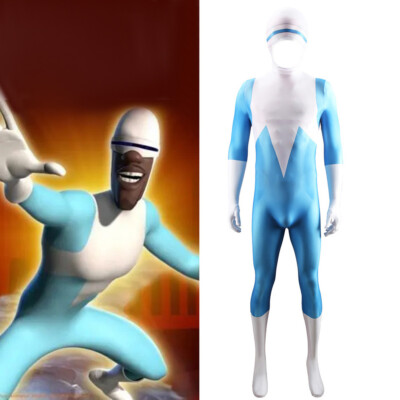 Cosplay FROZONE Lucius Best Jumpsuit Adult Kids Bodysuit Halloween
