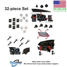1998-2002 Firebird Headlight Assembly Rebuild 32 Parts Set. Correct Gm Bolts
