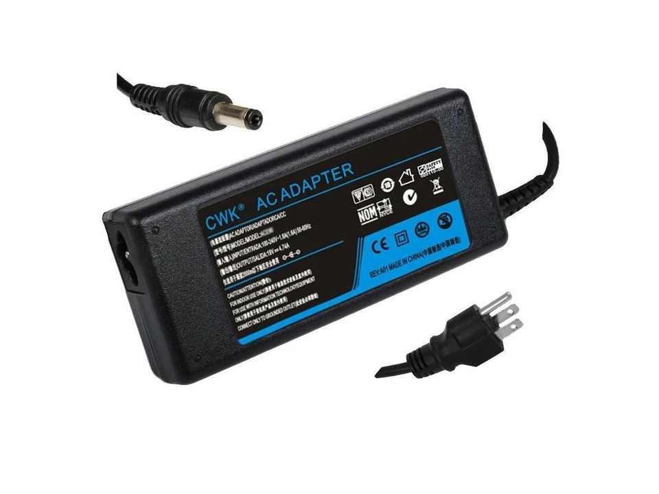 AC ADAPTER for Toshiba, ASUS, Gateway, Fujitsu, Vizio Laptop 19V 4.74A - READ - Image 2 of 2