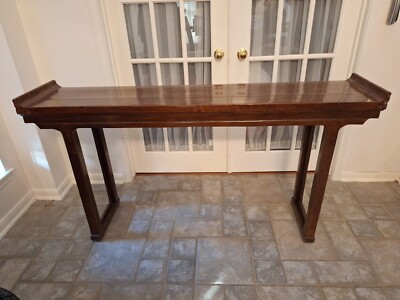Oriental Console Table Solid Wood Writing Table Hall Corridor Furniture