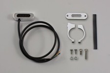 Strumento compatto indicatori led mod ALPHA alluminio CNC cromato DAYTONA 86532