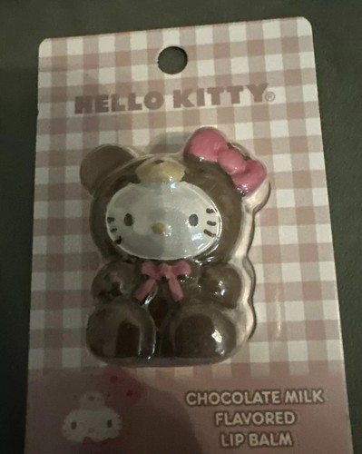 Sanrio Hello Kitty Latte Bear Lippenbalsam mit Schokoladenmilchgeschmack. 05oz. Neues Paket. - Bild 6 von 7