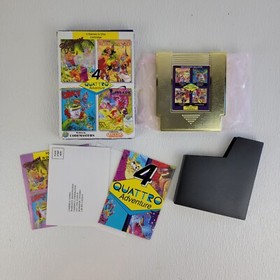 NES Lot of 3 Codemaster Camerica Games 4 Quattro Mig 29 Gold Silver Cart Tested