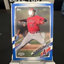 2021 Topps Pro Debut Blue 118/150 William Holmes #PD-6 Los Angeles Angels