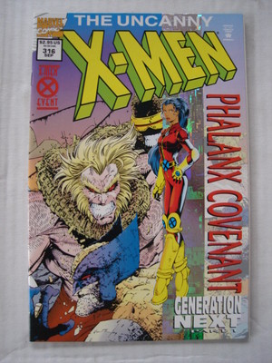 X-MEN UNCANNY #316 MARVEL PHALANX COVERNANT NM (9.4) PRISUM SEPTEMBER 1994