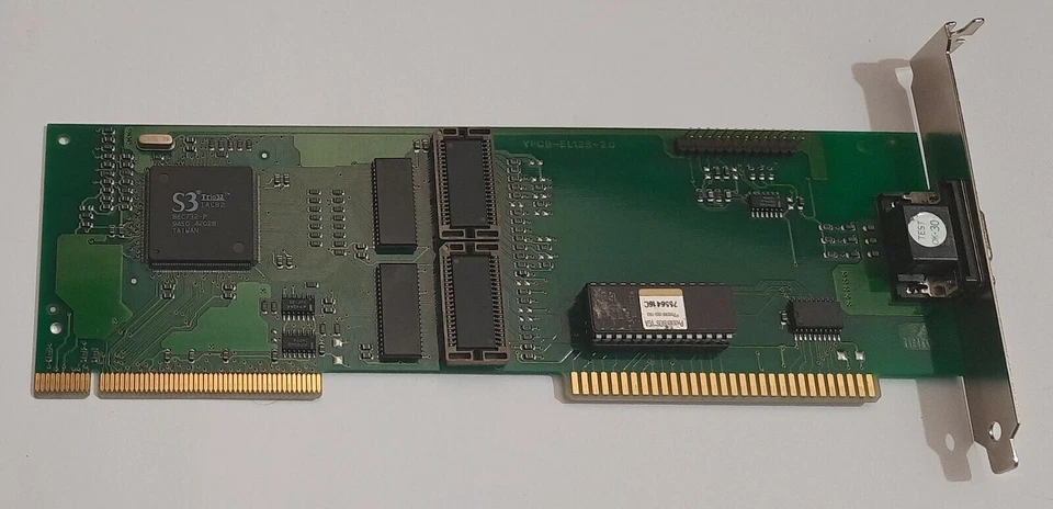 miro Crystal 12SD VLB Grafikkarte (S3 Trio32, 86C732-P, 2MB, retro, 1994) - Bild 2 von 4