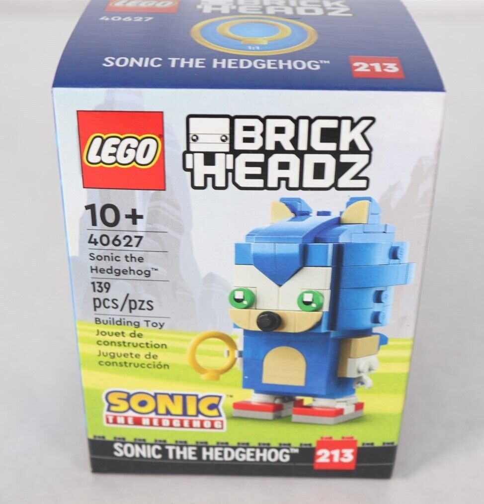 LEGO 40627 Brickheadz Sonic The Hedgehog 139pcs New