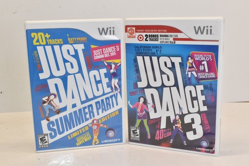 Just Dance 3 & Just Dance Summer Party für Nintendo Wii komplett