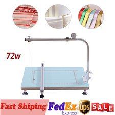 72W Hot Wire Foam Cutter Working Table Tool Sponge Styrofoam Cutting Machine HOT