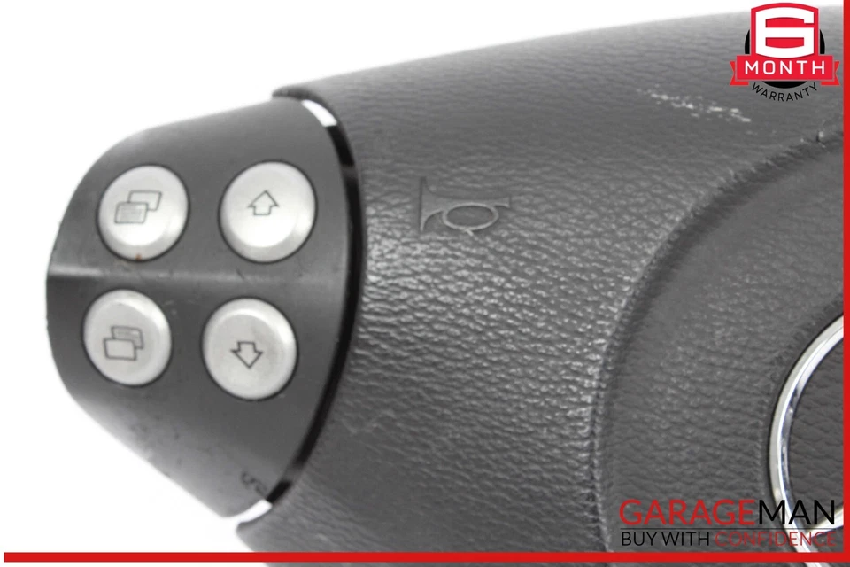 05-08 Mercedes W203 C350 Sport C230 Steering Wheel Air Bag Airbag Black OEM - Image 2 of 4