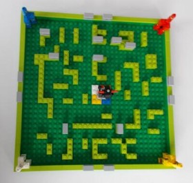 Lego Minotaurus Game #3841 Parts Shown Box & Instructions Set INCOMPLETE