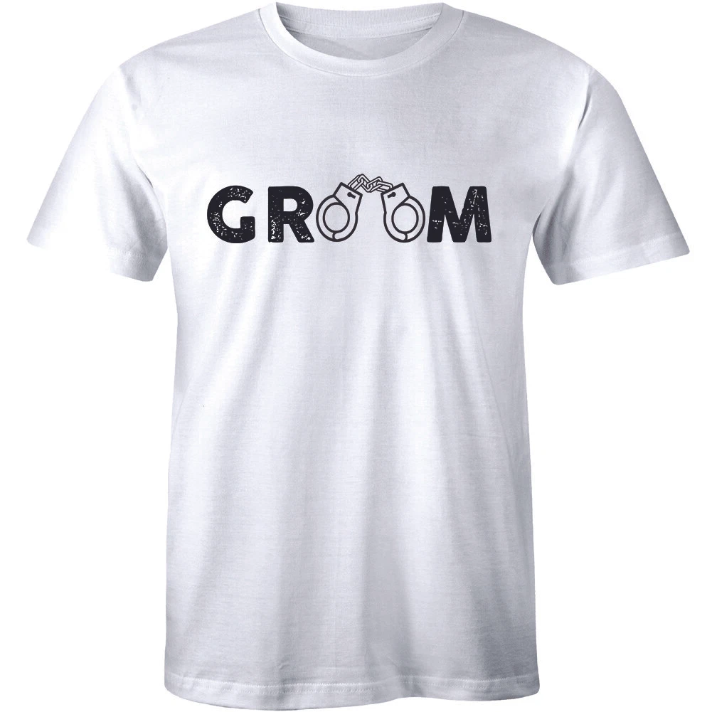 Groom Bridal Bachelor Shirts Wedding Funny Cool Tee Idea Group Men TShirt | eBay