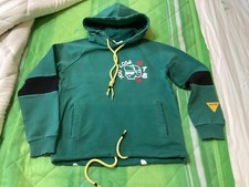 felpa bimbo 8 anni con cappuccio non staccabile verde Gaudi
