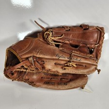 Dudley Softball Glove D400 Model Steer Hide Snap Flex GOES ON LEFT HAND