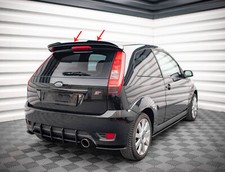 Rear Trunk Spoiler Lip Wing For Ford Fiesta ST-Line MK6 MK6.5 08-17 Gloss Black
