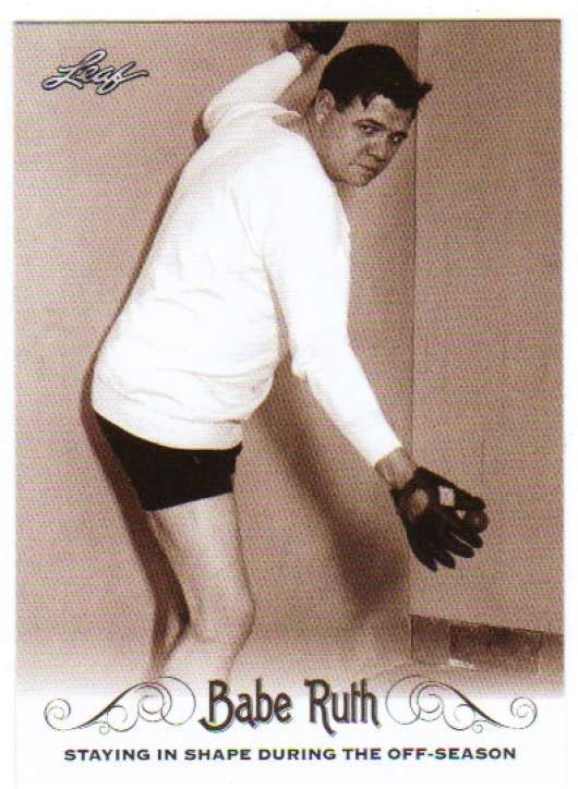 2016 Leaf Babe Ruth Collection #46 Babe Ruth 