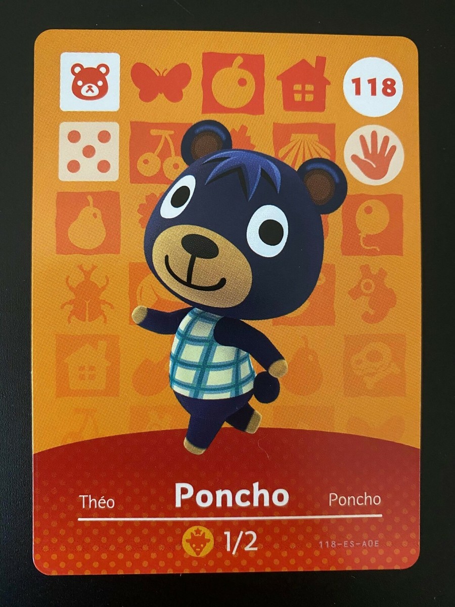 Carta Amiibo Hamphrey #19 Animal Crossing AUTENTICA Serie 2 - Foto 10