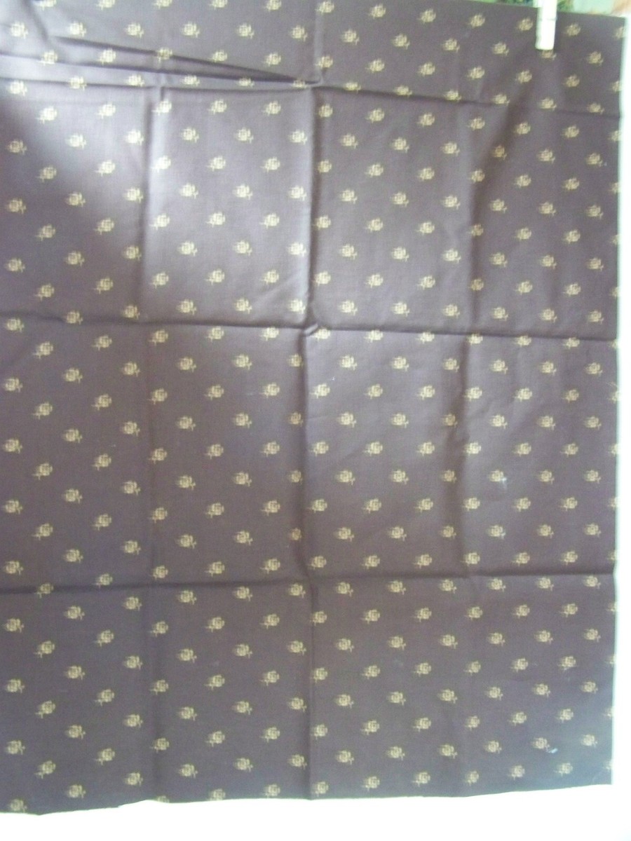 Jinny Beyer Quiltprints Brown Flower 100% cotton Quilt